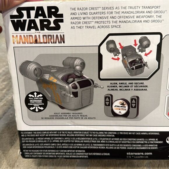 Star Wars-The Mandalorian-The Razor Crest 2.4ghz Radio Control-BRAND NEW - Picture 5 of 6
